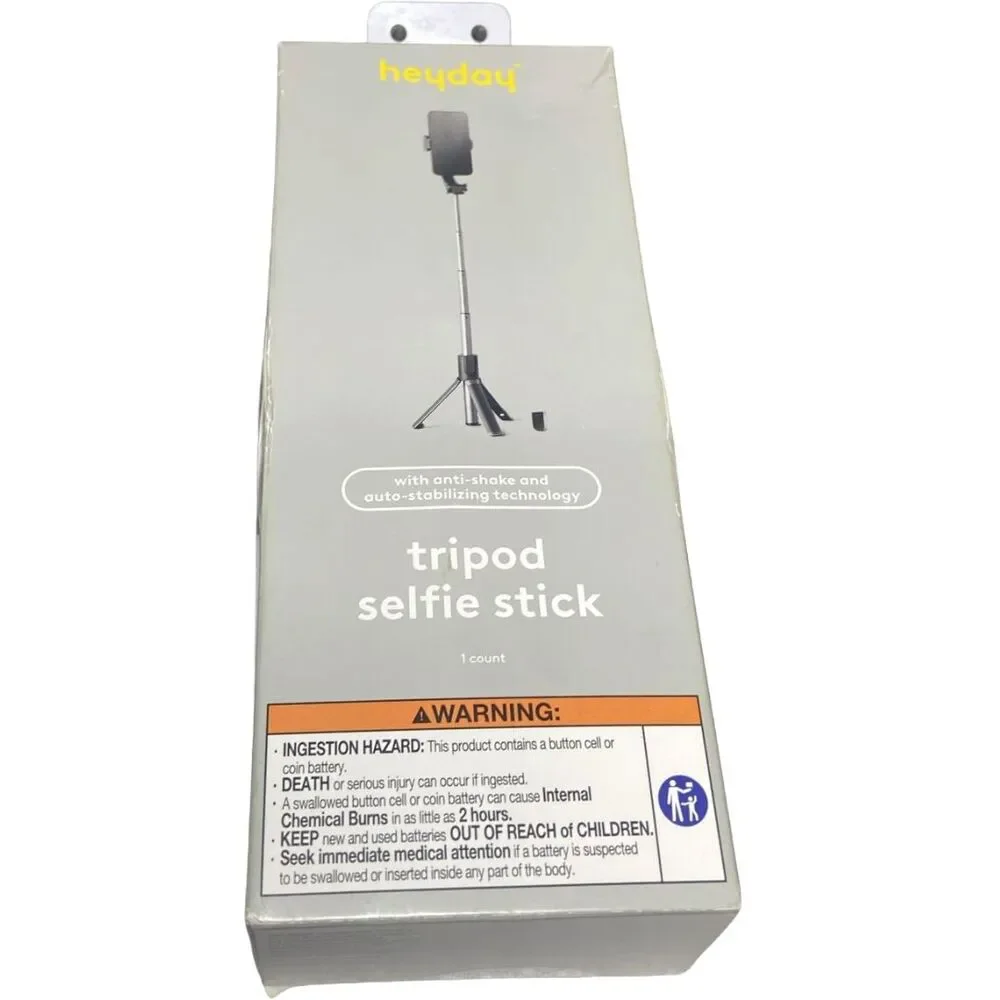 Selfie Stick Tripod with Bluetooth Stabilizer Gimbal Mount Phone Holder Heyday